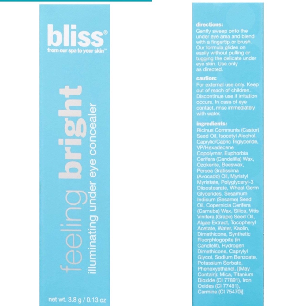 Bliss Radiant Ivory feeling bright concealer NIB - Picture 3 of 5